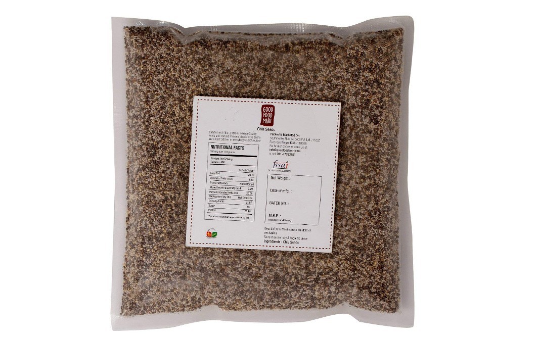 Good Food Mart Chia Seeds    Pack  800 grams